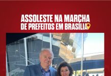 Prefeita de Sardoá e Presidente da Assoleste participou da XXVII Marcha de Prefeitos em Brasília