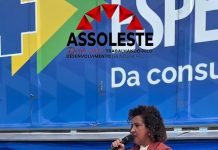 A presidente da ASSOLESTE, prefeita Ivânia Maia, na inauguração da Carreta da Saúde da Mulher